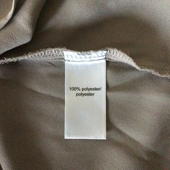 Maurices Taupe Button Down Sleeveless Top - Size Small - Picture 7 of 8